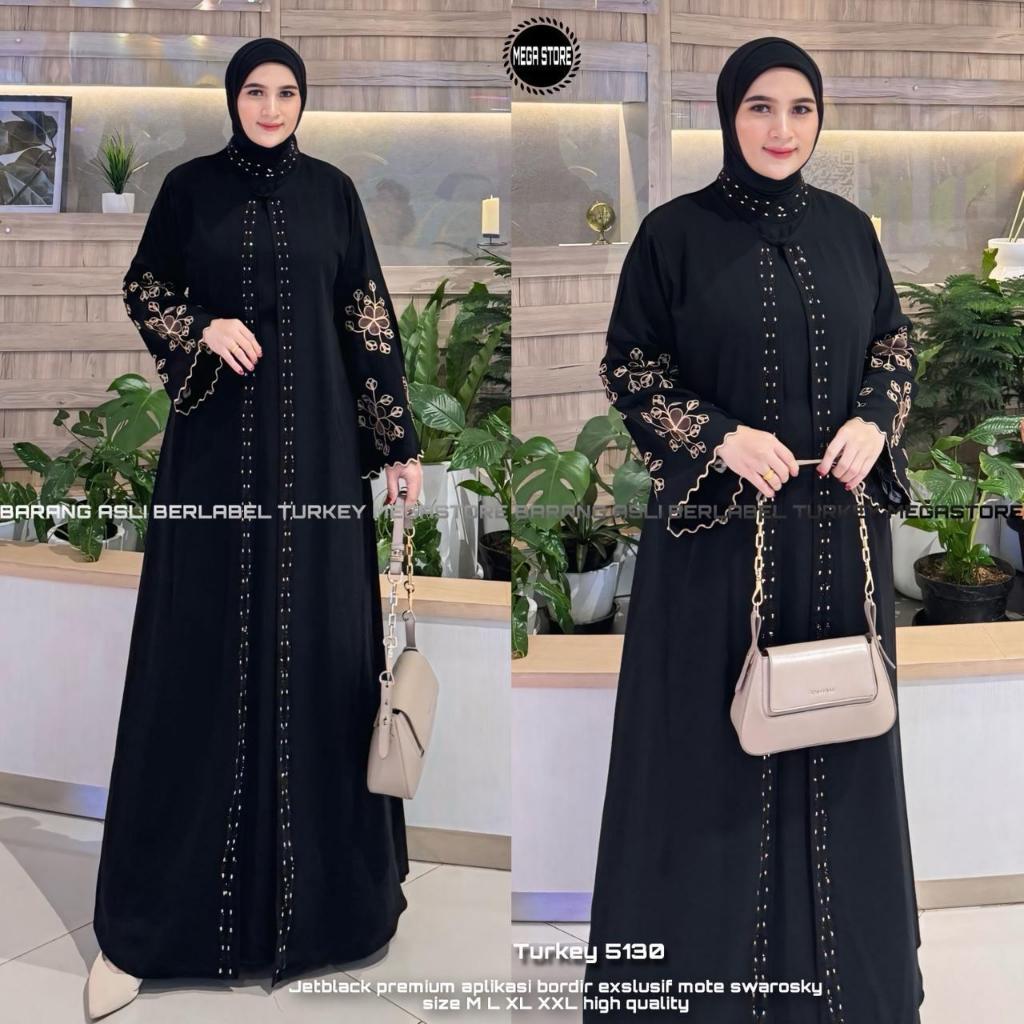 Gamis Lebaran 2026 Abaya terkini 2026 pelengkapan haji dan umroh gamis wanita dress wanita kekinian 