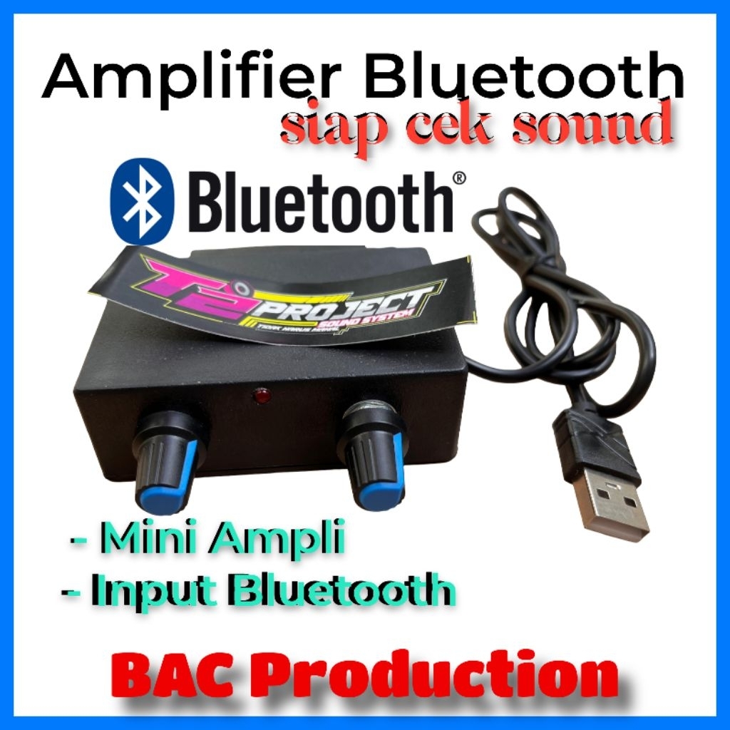 Amplifier mini Bluetooth 5Volt 2Chanel