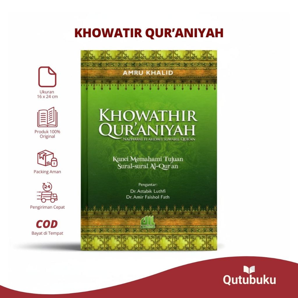 Khowathir Quraniyah Original Al-I'tishom - Kunci Memahami Tujuan Surat-surat Al-Qur'an | Amru Khalid