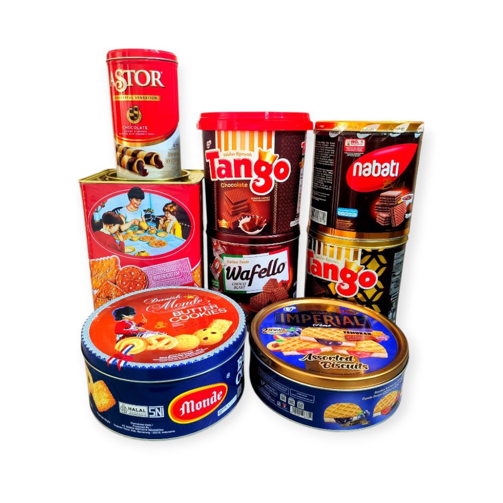 Kaleng Bekas Biskuit
