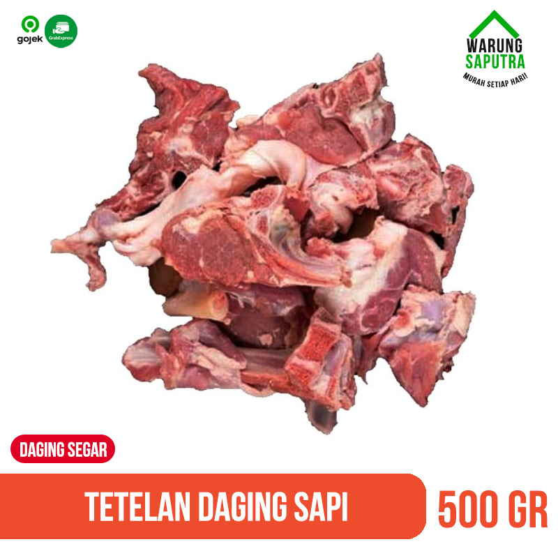 Tetelan Sapi / Daging Sapi Tetelan untuk Rawon Oseng 500 g