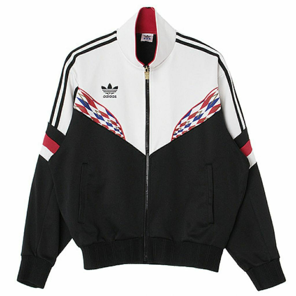 Tracktop Adidas Descente Vintage Colourblock