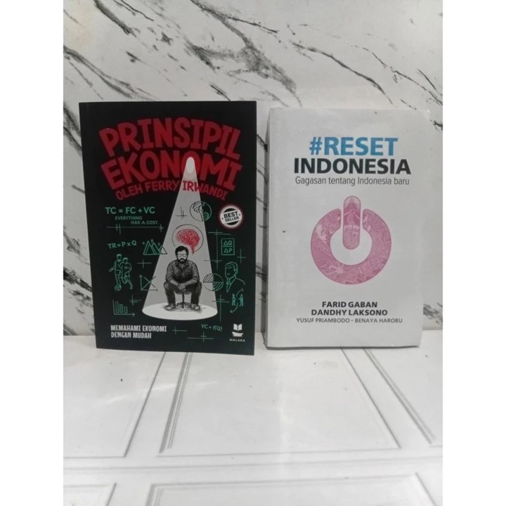 Buku Prinsipil Ekonomi Ferry Irwandi | RESET INDONESIA