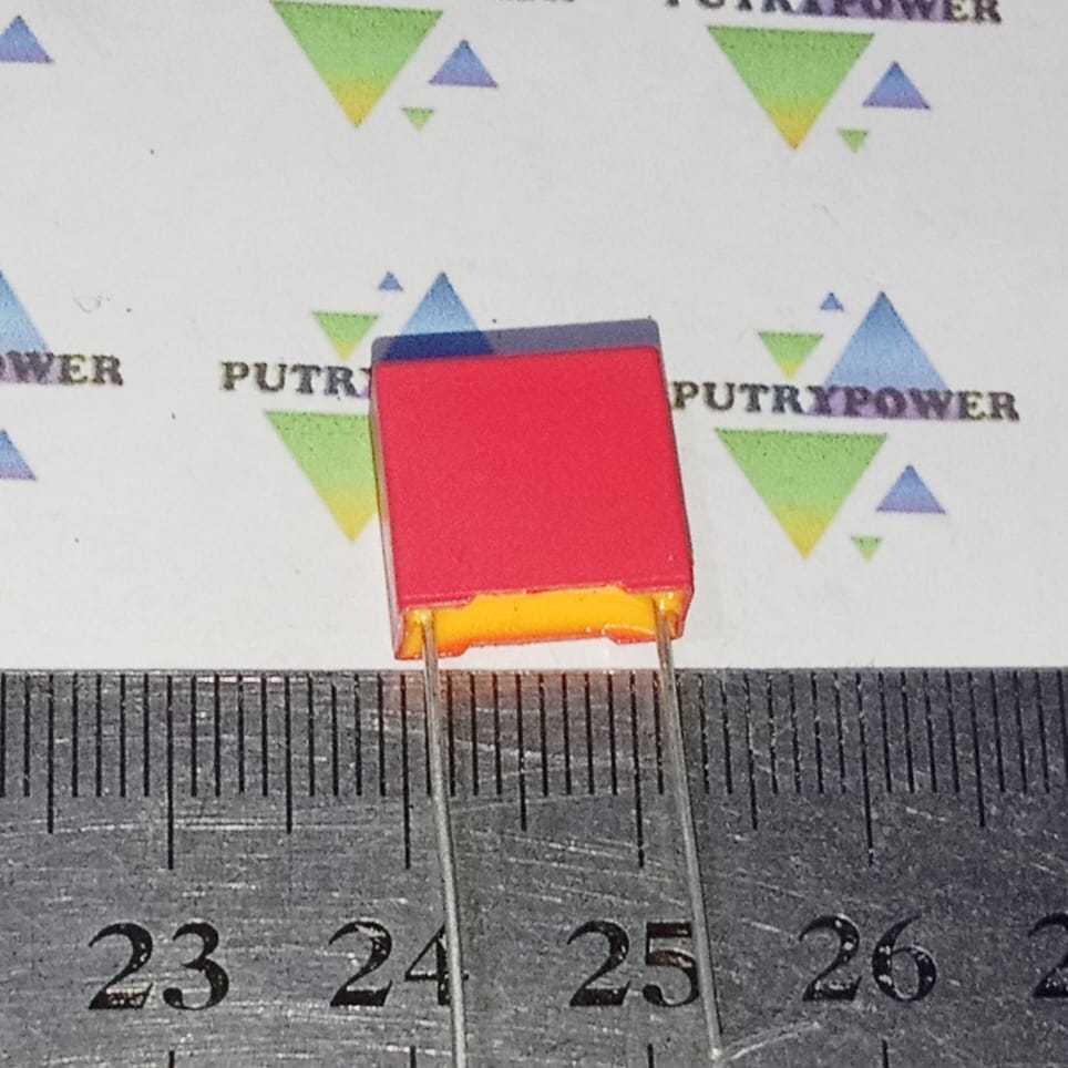 473J250  10mm 473j  250v MKM MERAH 47nf  47n capasitor kapasitor capacitor 47 n 250v mkp 473  mkt mk