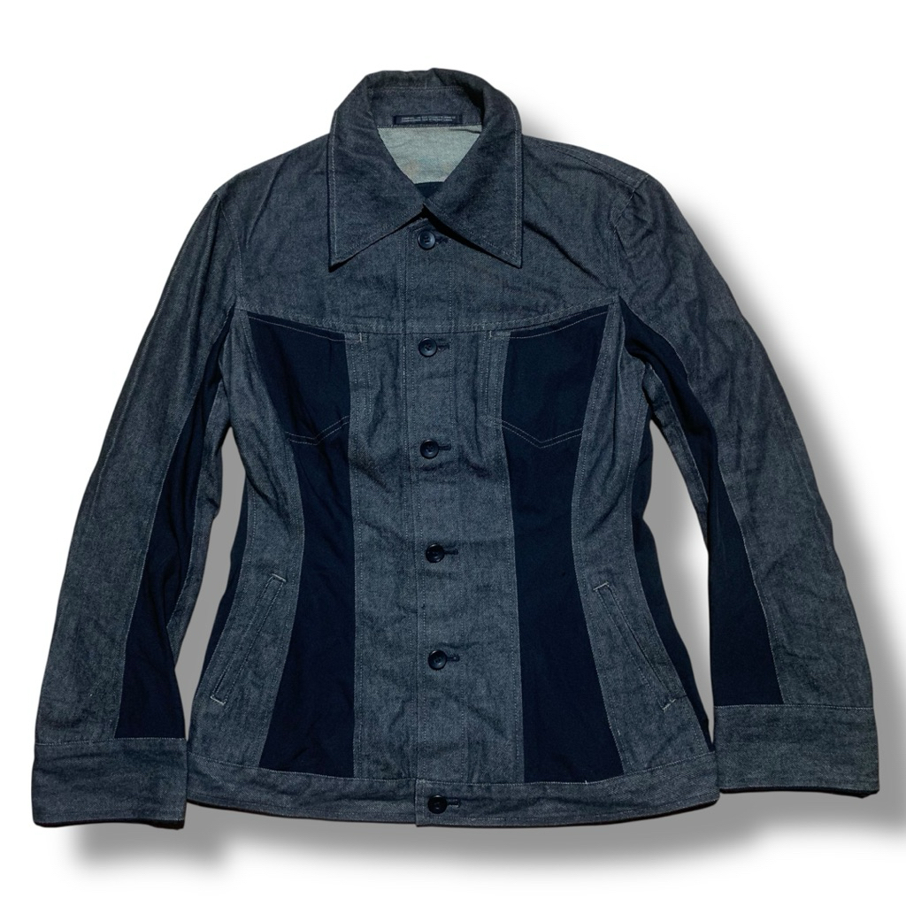Vintage Yohji Yamamoto Y's AW2010 Denim Jacket Made In Japan