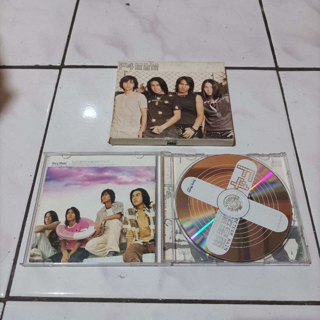 Original CD Audio Music F4 Meteor Garden Album Meteor Rain