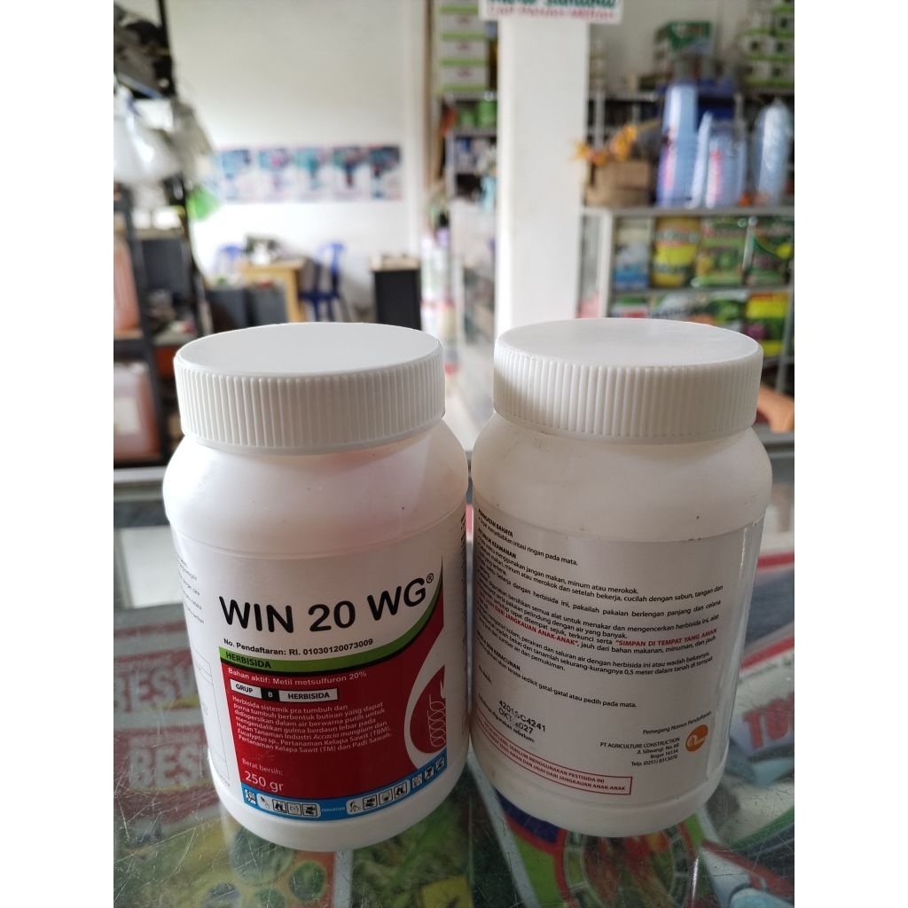 Herbisida WIN 20 WG 250 gr - Efektif untuk Gulma Berdaun Lebar