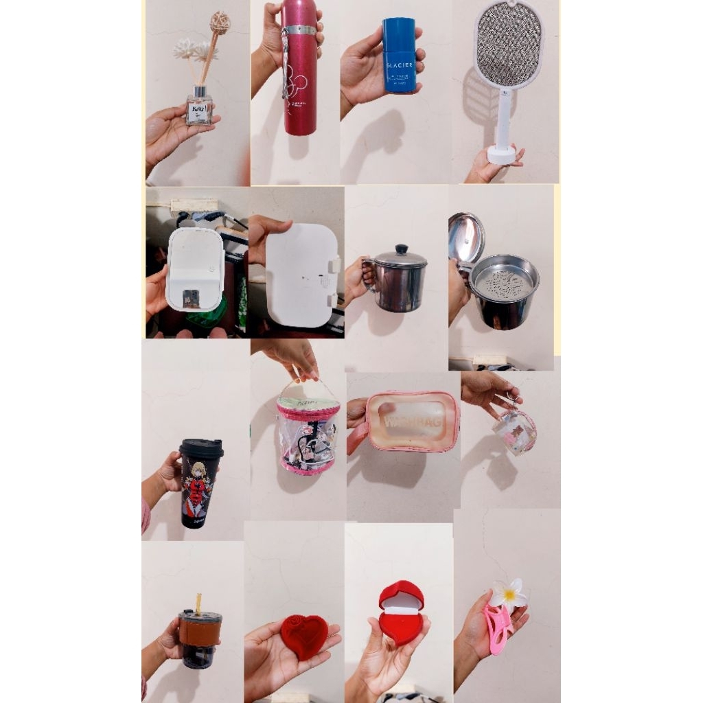 new preloved tas makeup termos jedai raket nyamuk deodorant oriflame