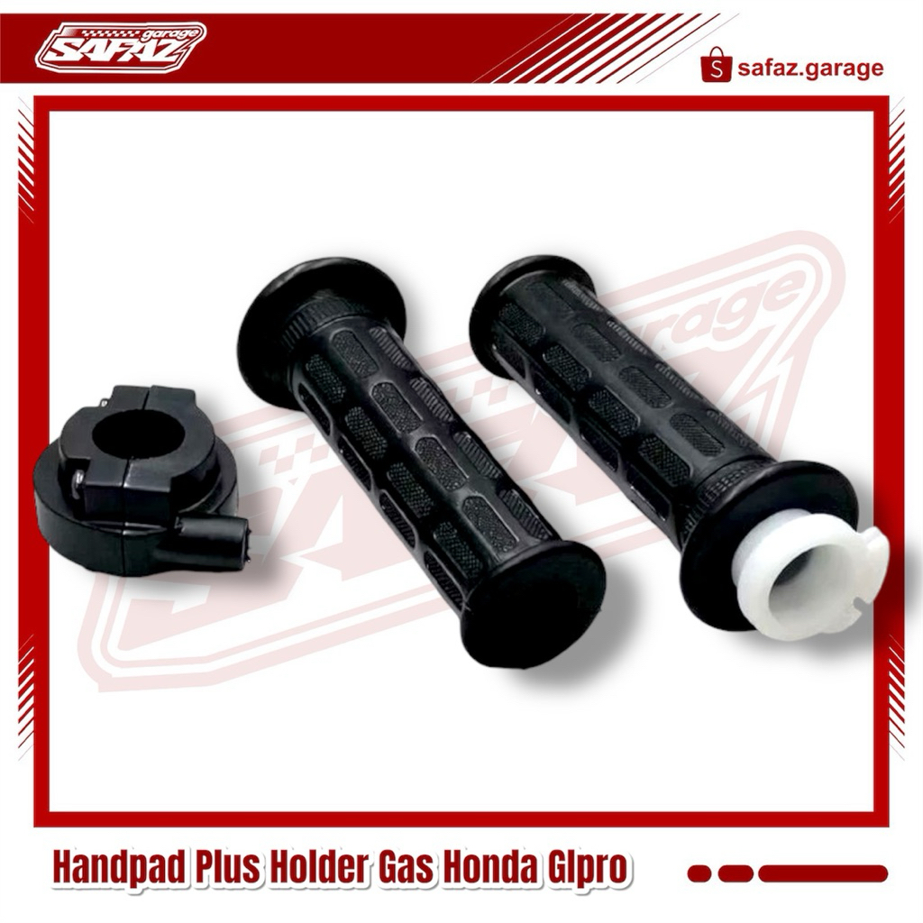 Handpad Pipa Gas Selongsong Honda Win100/Glpro/Glmax Set Dudukan Holder Gas