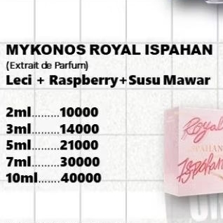 DECANT PARFUM - MYKONOS ROYAL ISPAHAN