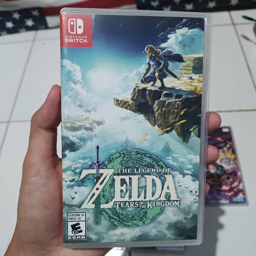 THE LEGEND OF ZELDA TEARS OF THE KINGDOM NINTENDO SWITCH