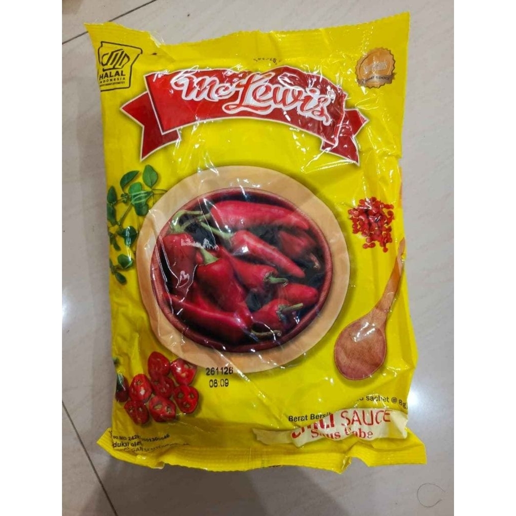 Saos tomat dan Saos sambal McLewis