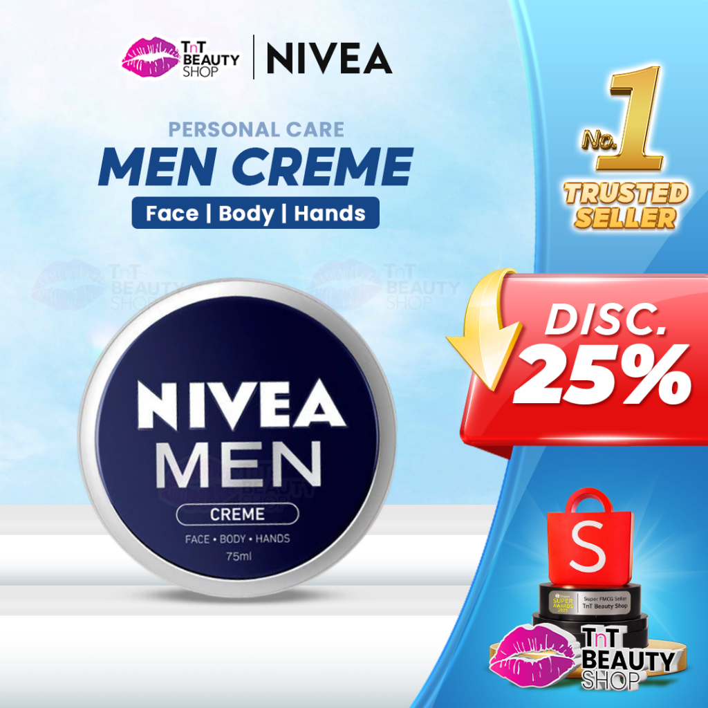 Nivea Men Personal Care Men Creme 75mL | TnT Beauty Shop
