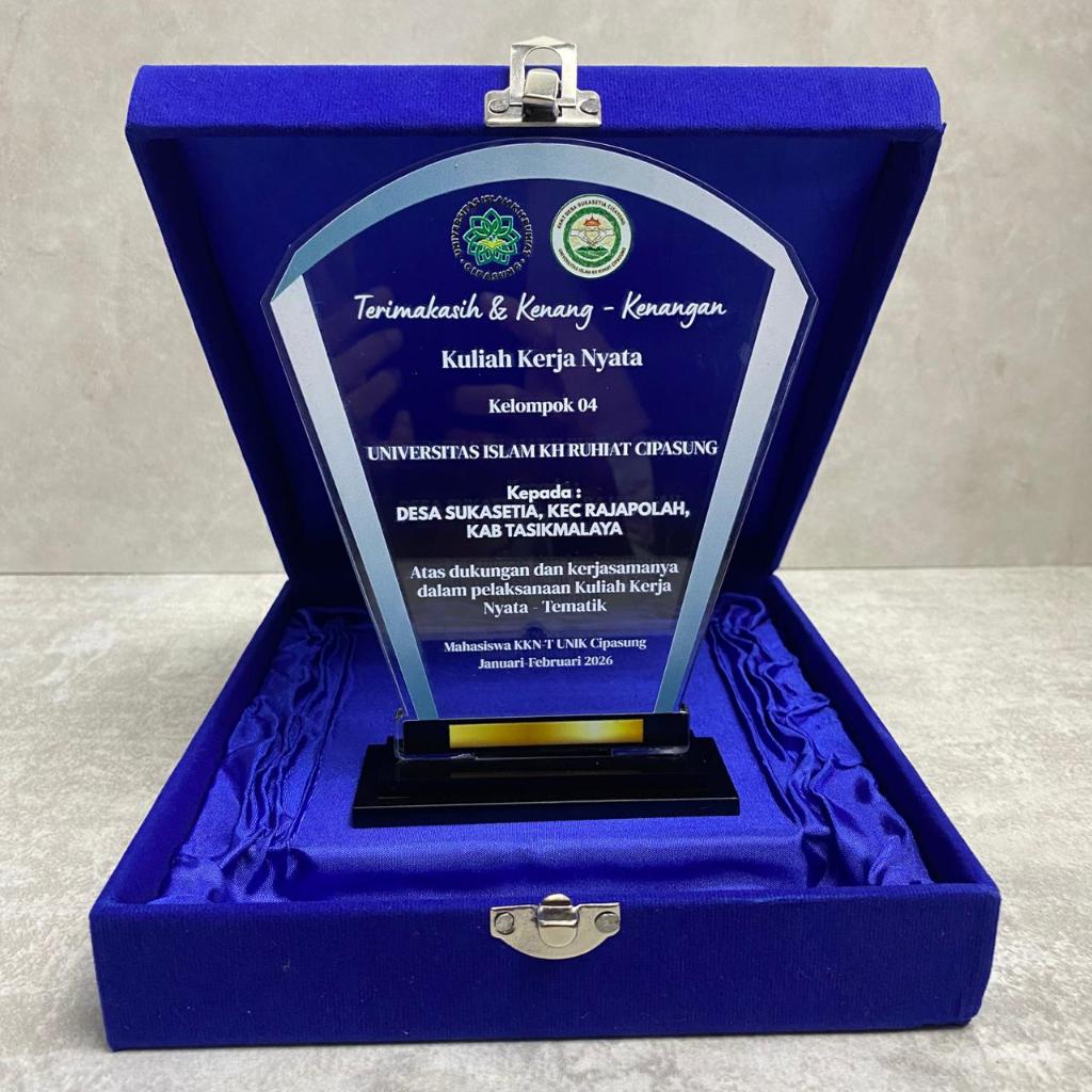 Plakat Akrilik Custom Cinderamata, vandel Akrilik, PKL, Magang