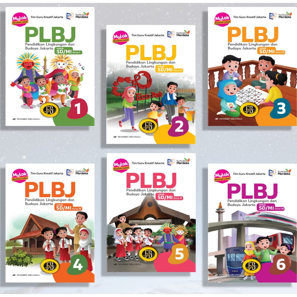 [Penerbit Erlangga] PLBJ Kelas 1, 2, 3, 4, 5 & 6 Kurikulum merdeka