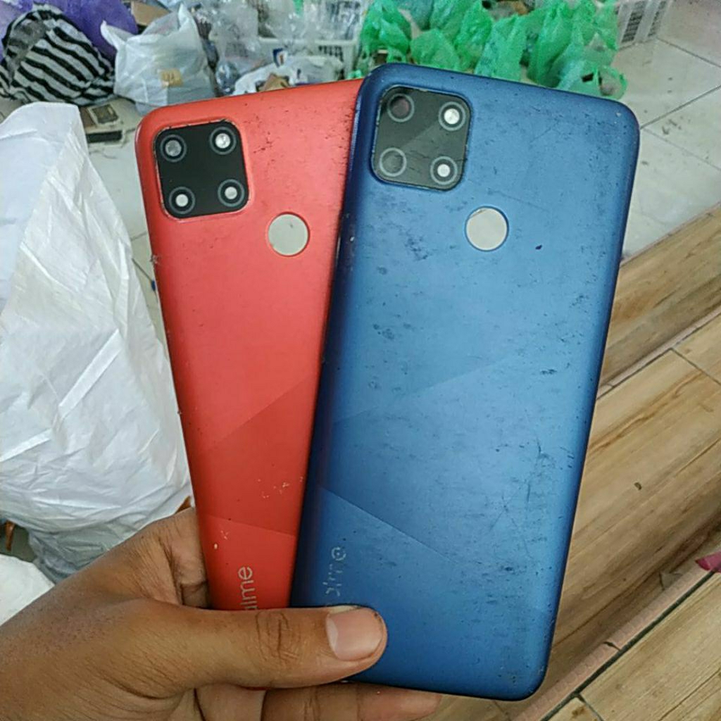 backdoor bekas ori realme c12 tombol komplit adaa coel cek gambar