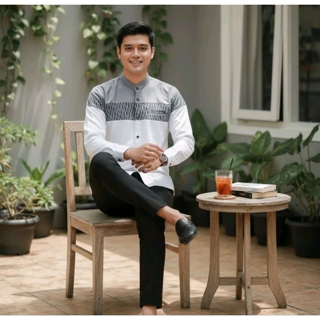 Paket Usaha Koko kemeja pria terbaru  1lusin Grosiran