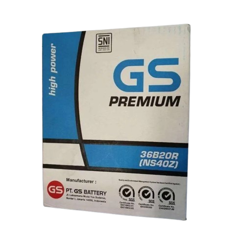 AKI GS ASTRA Premium NS40Z (tanpa air aki) - PRODUK ASLI 100% ORIGINAL Mobil
