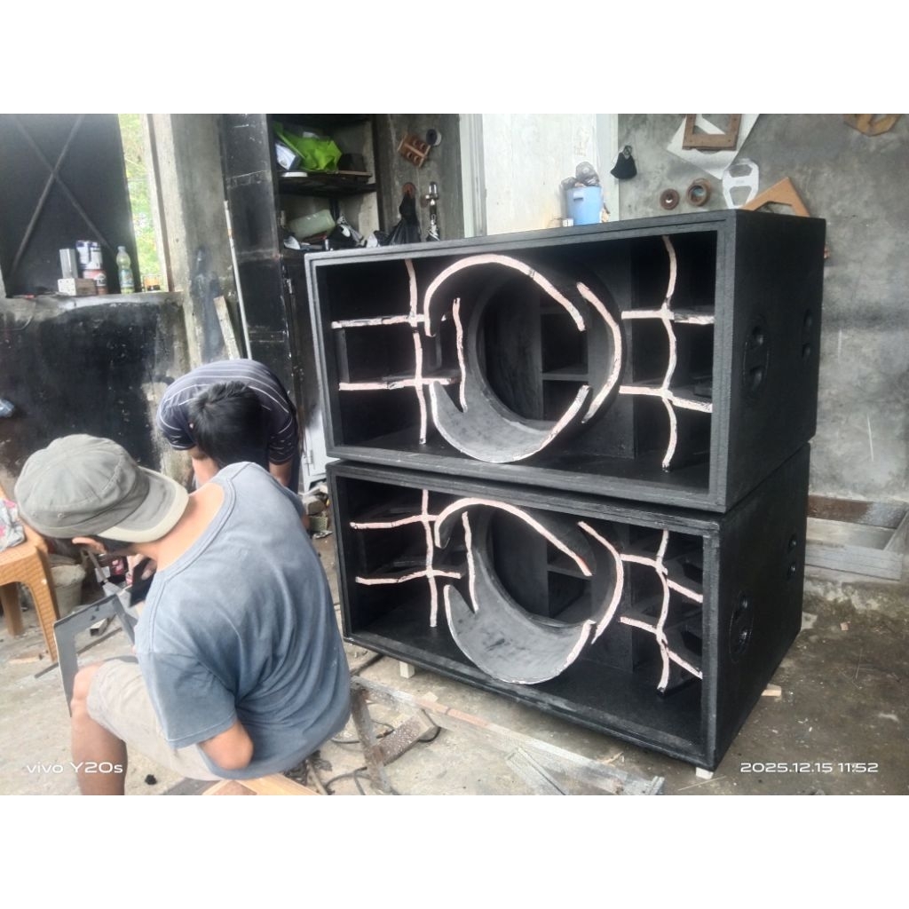 box speaker dragon 12inch finishing textur