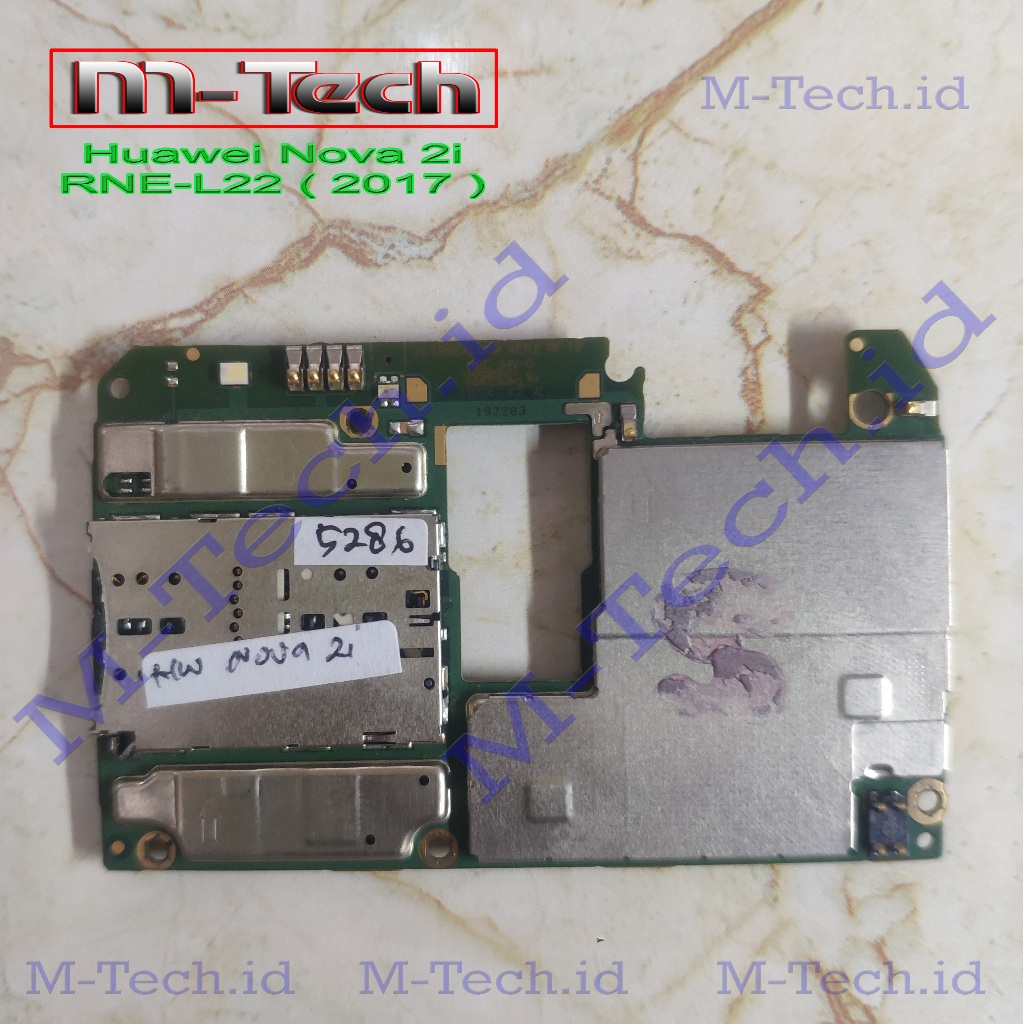 [5286] PCB Mesin Huawei Nova 2i (2017) RNE-L22 original minus mati mulus