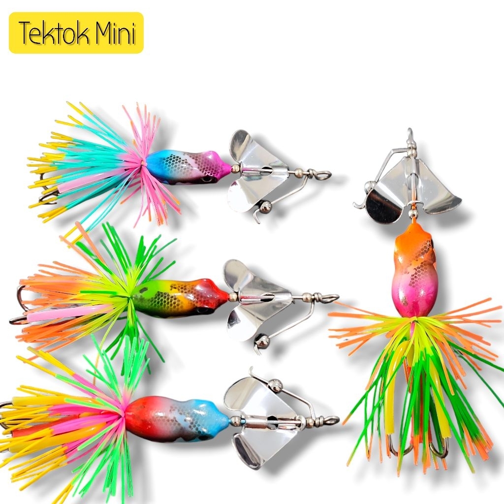 TEKTOK MINI. umpan casting gabus. lure casting haruan