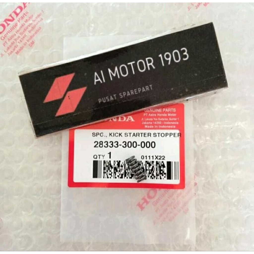 PER STEP BELAKANG SPRING KICK PIR POSTEP CBR PCX SCOOPY BEAT VARIO GENIO HONDA AHM 28333-300-000