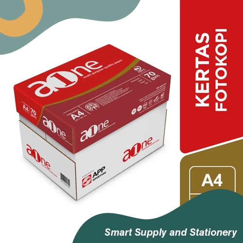Aone Kertas Hvs Aone A4 70 gram Kertas Print / Kertas Fotocopy