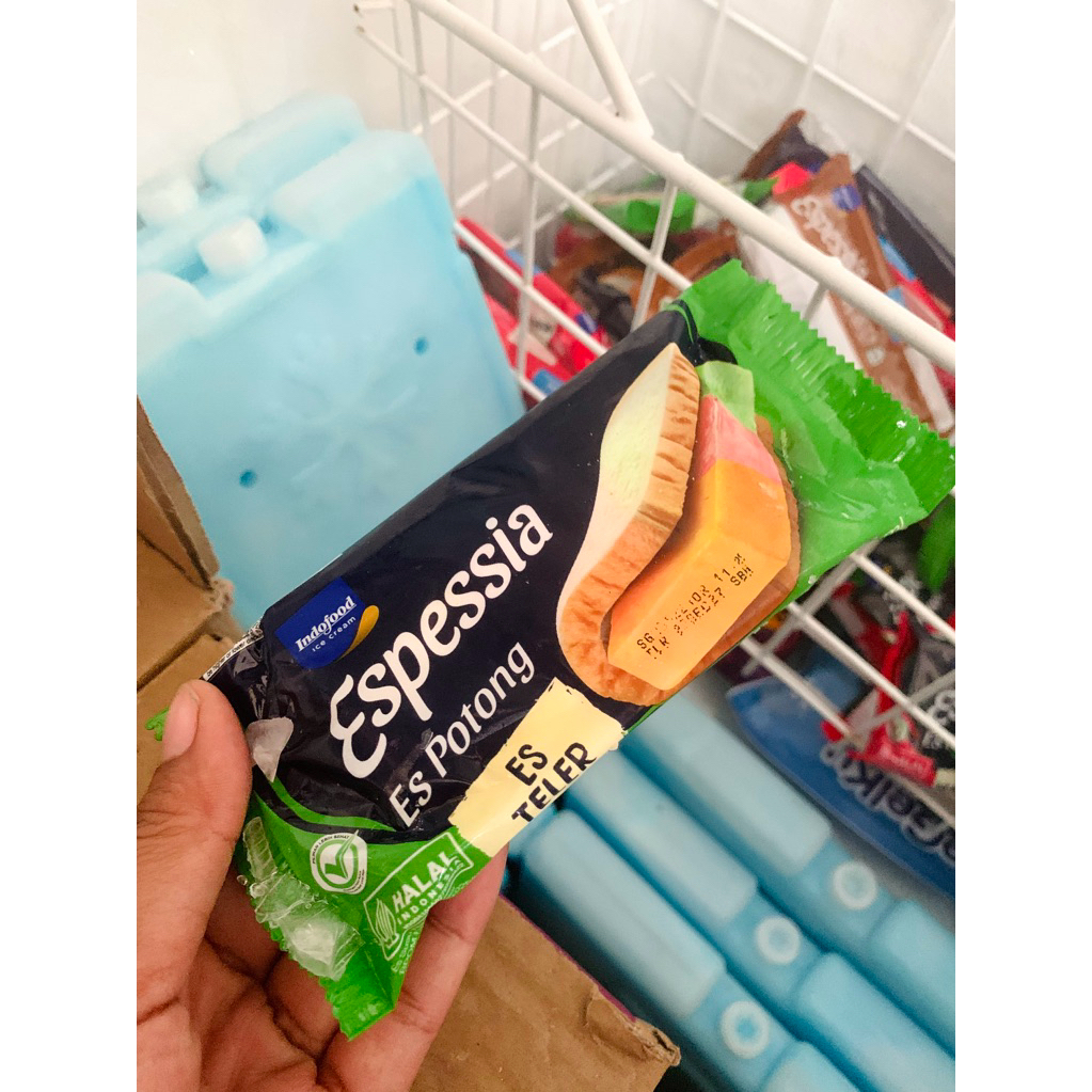 Ice Cream Espessia / Es Potong Espessia Rasa Es Teler