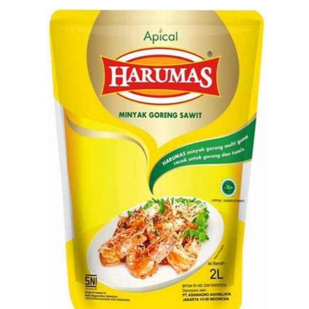Minyak goreng Harumas 2 liter