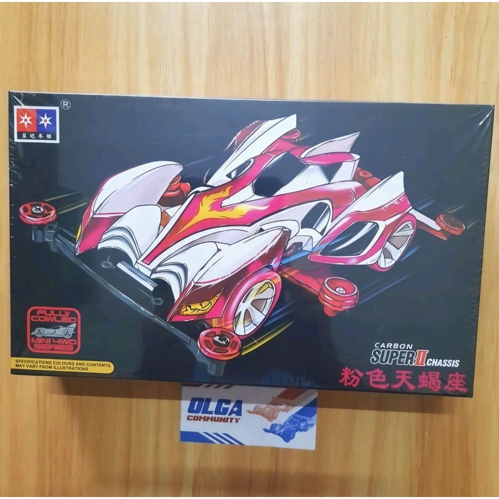 DAXING 3006K SHINING SCORPION PINK PREMIUM SASIS SUPER II CARBON SPECIAL