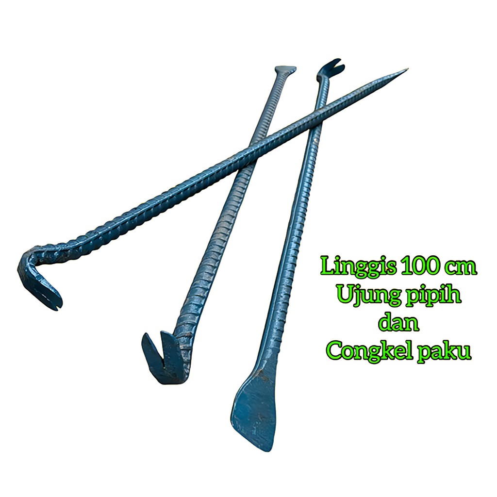 PROMO  Linggis Besar Panjang 1 Meter Diameter 22mm / Linggis Gali Tanah