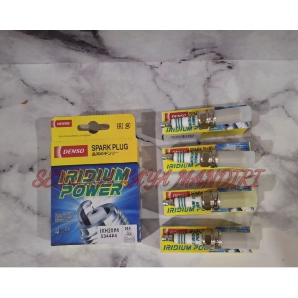 BUSI IRIDIUM 4pcs MOBIL TOYOTA INNOVA HILUX FORTUNER ETIOS  LANDCRUISER PRADO 2004-2009