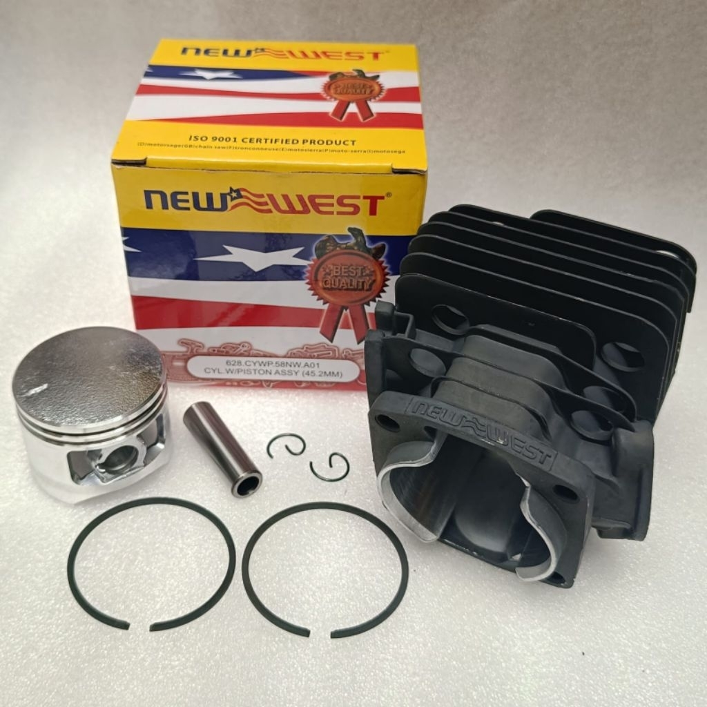 Cylinder Blok New West 628, Foring Senso Chainsaw New West 628