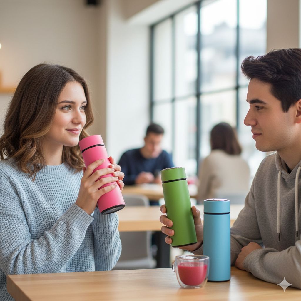 Tumbler botol kaca polos