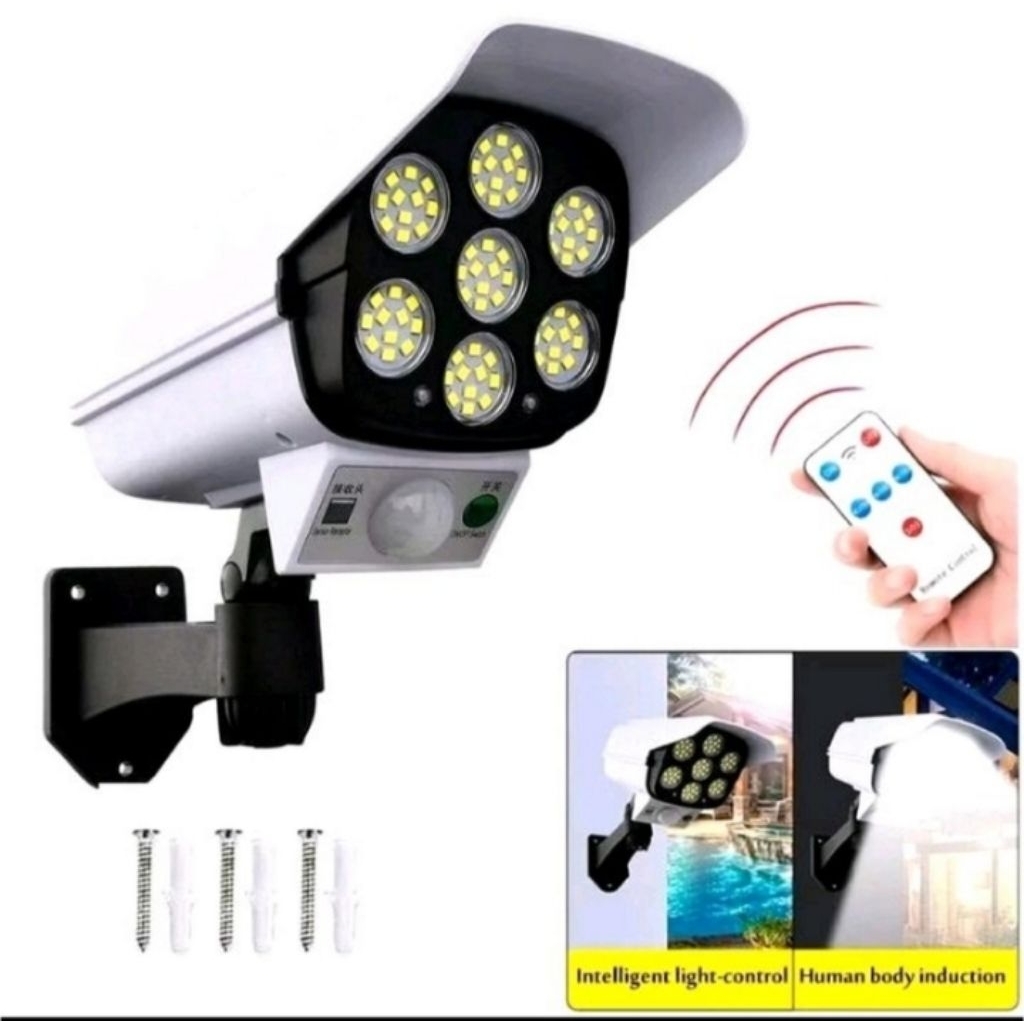 Lampu Solar 77 LED CCTV LED SOLAR WATERPROOF
