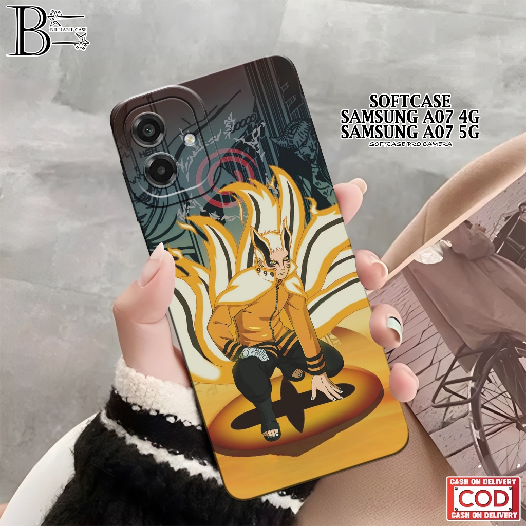 Case Samsung A07 5G 2026 Terbaru - Fashion Case Anime - Casing Samsung A07 5G 2026 - Silikon Pro Cam