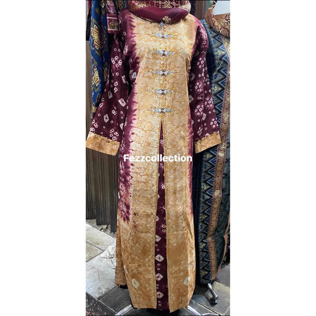 dress jumputan