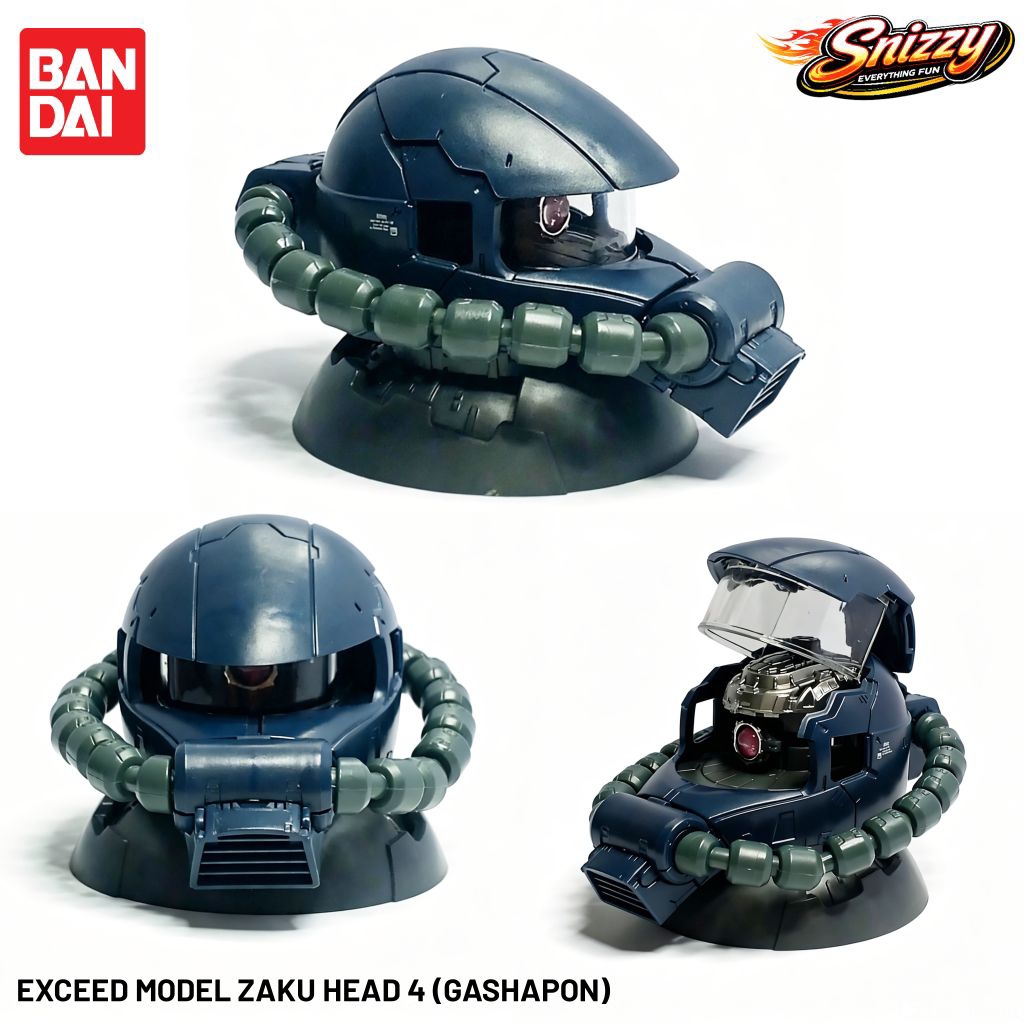 Bandai Gundam Exceed Model Zaku Head 4