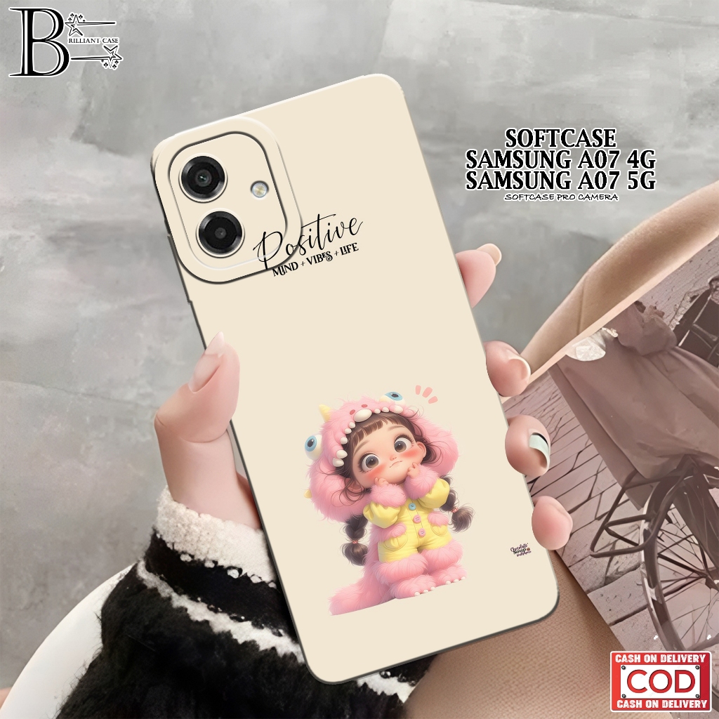 Case Samsung A07 5G 2026 Terbaru - Fashion Case Lucu - Casing Samsung A07 5G 2026 - Silikon Pro Came