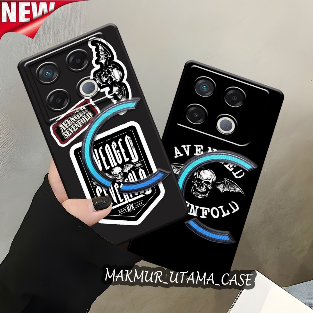 Softcase INFINIX GT 20 PRO - Case INFINIX GT 10 PRO - Case Hp Motif Avenged Sevenfold - Case Mettal 