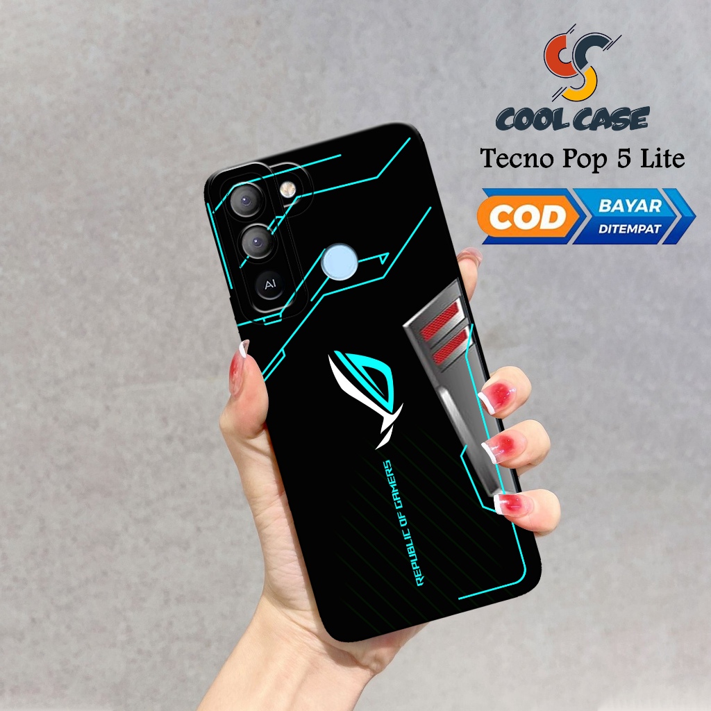 Case Hp Tecno Pop 5 Lite Terbaru - Fashion Case Gaming - Softcase Hp Tecno Pop 5 Lite Terbaru - Case
