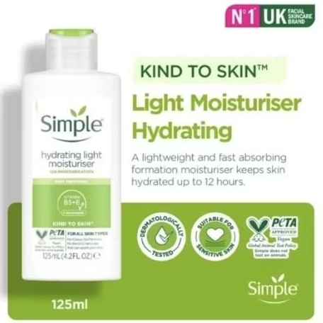 ​[DISKON ] Simple Kind to Skin Refreshing Facial Wash / Moisturising Wash / Soothing Toner / Hydrati