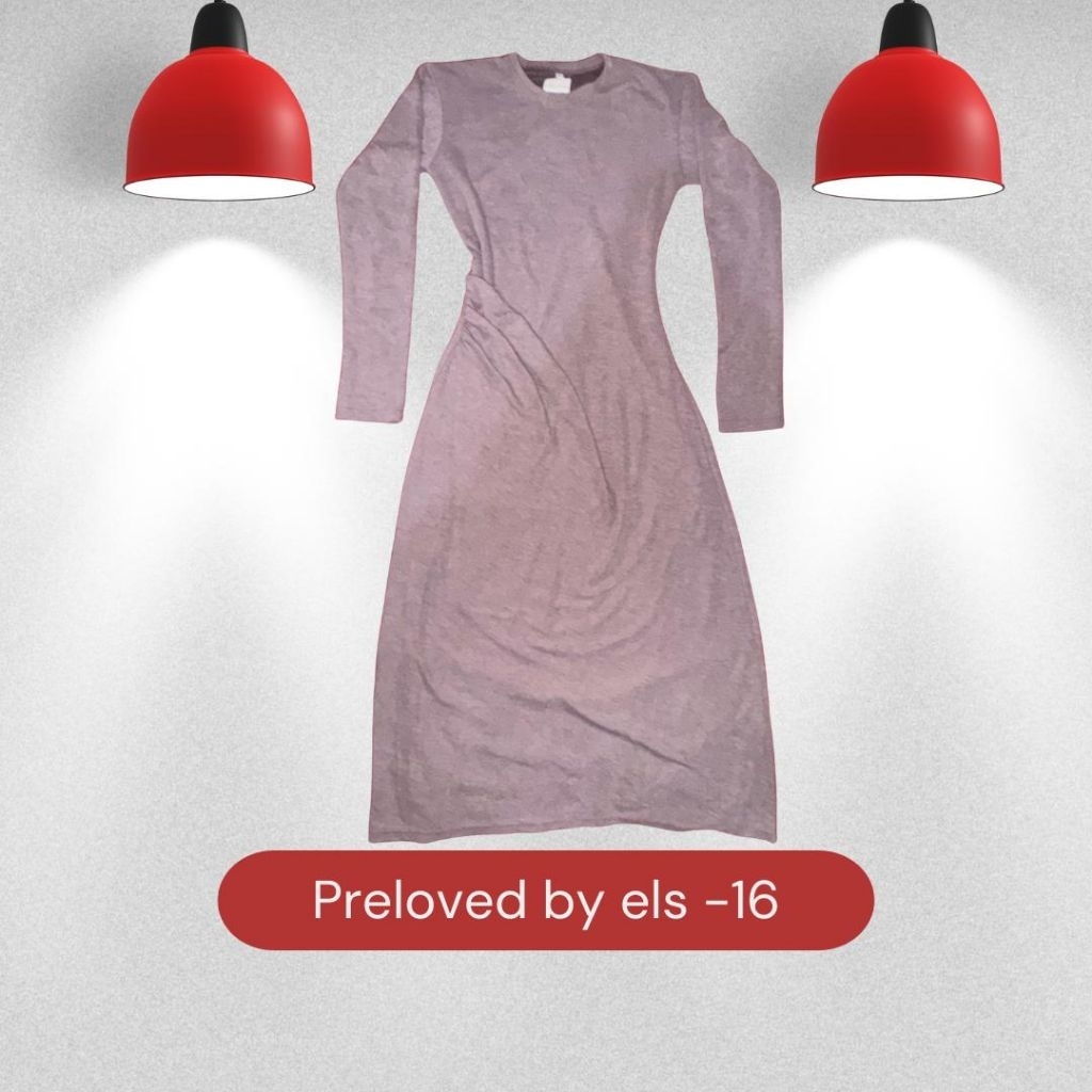 PUFF IT UP | Long Dress Purple