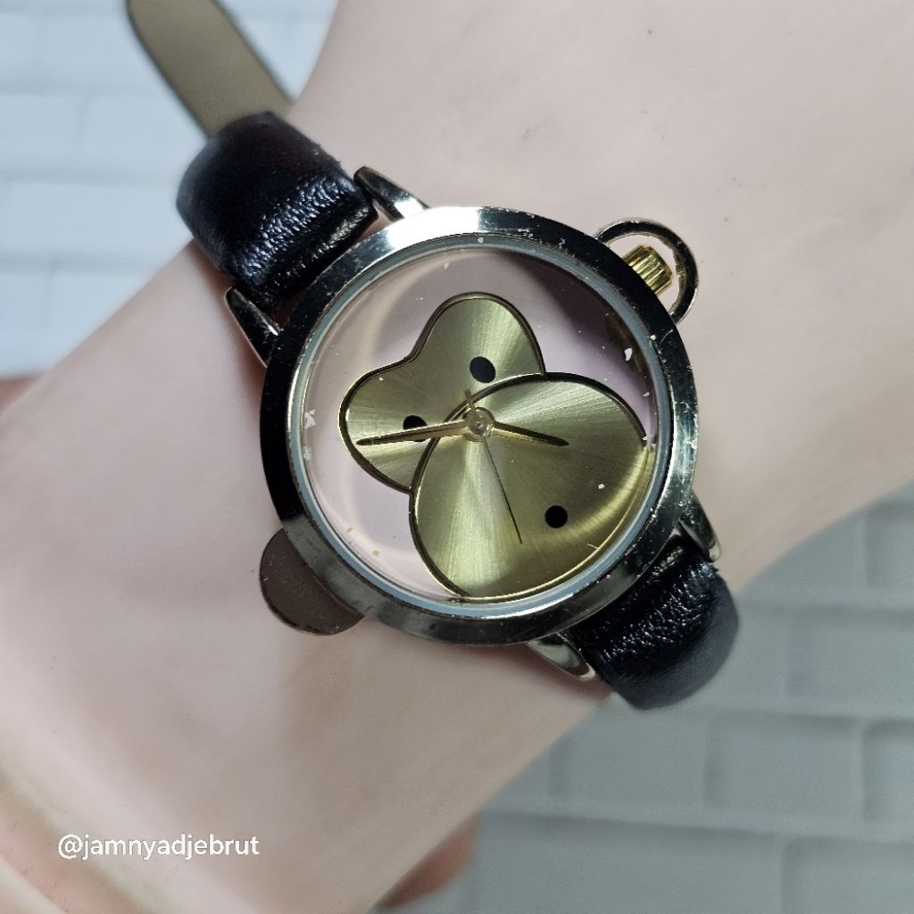 Jam Fun Monkey Unik Gold Pink Ladies Bekas