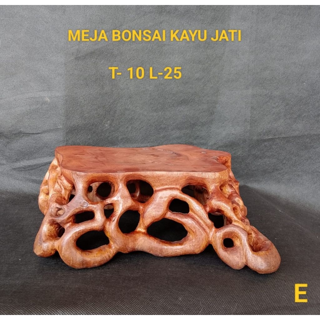 MEJA KONTES BONSAI FULL UKIR SPESIAL UNTUK BONSAI E