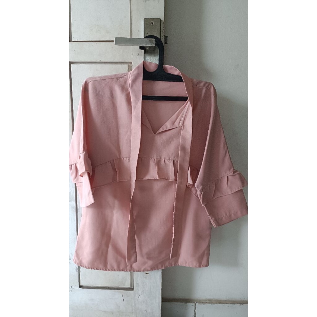 Baju Tunik wanita ukuran L standar Bekas Mulus