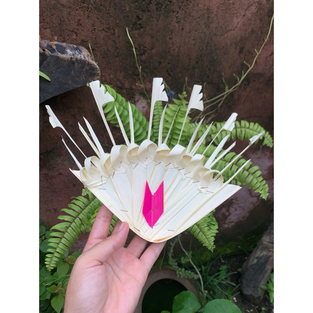 Tetuesan Bali | Jejahitan Bali | Sampian Plaus Medium | Sampian Soda | Sampain Keben