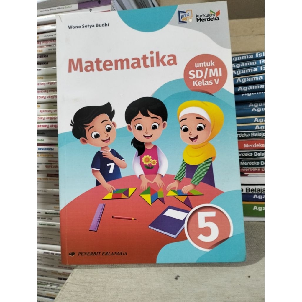 buku matematika kelas 5 SD Erlangga