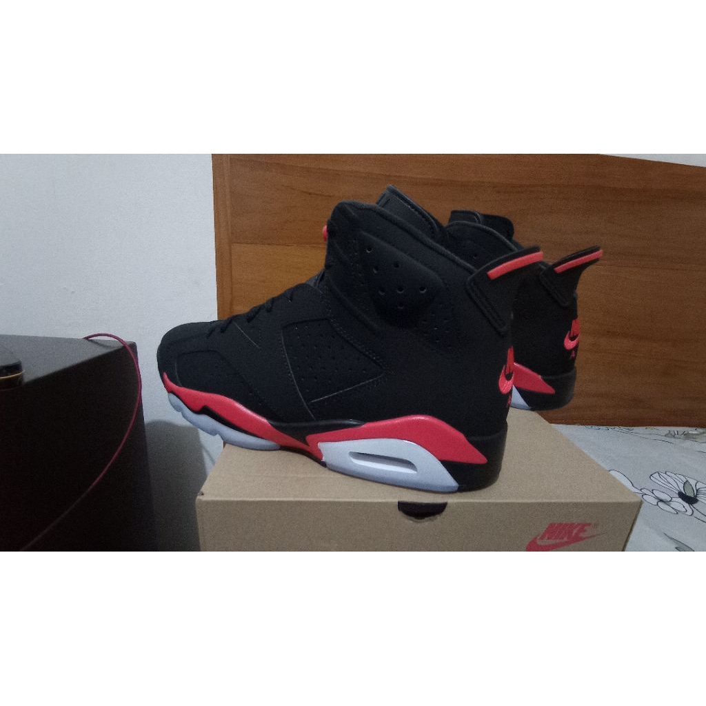 NIKE AIR JORDAN 6 VI RETRO INFRARED THE SALESMAN 2026 ORIGINAL BNIB SIZE 46 RARE ITEM