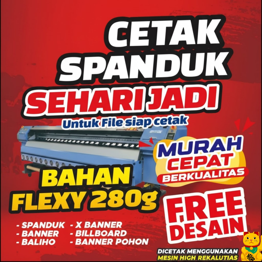 Cetak Spanduk/Banner/Baliho/billboard Murah dan Berkualitas